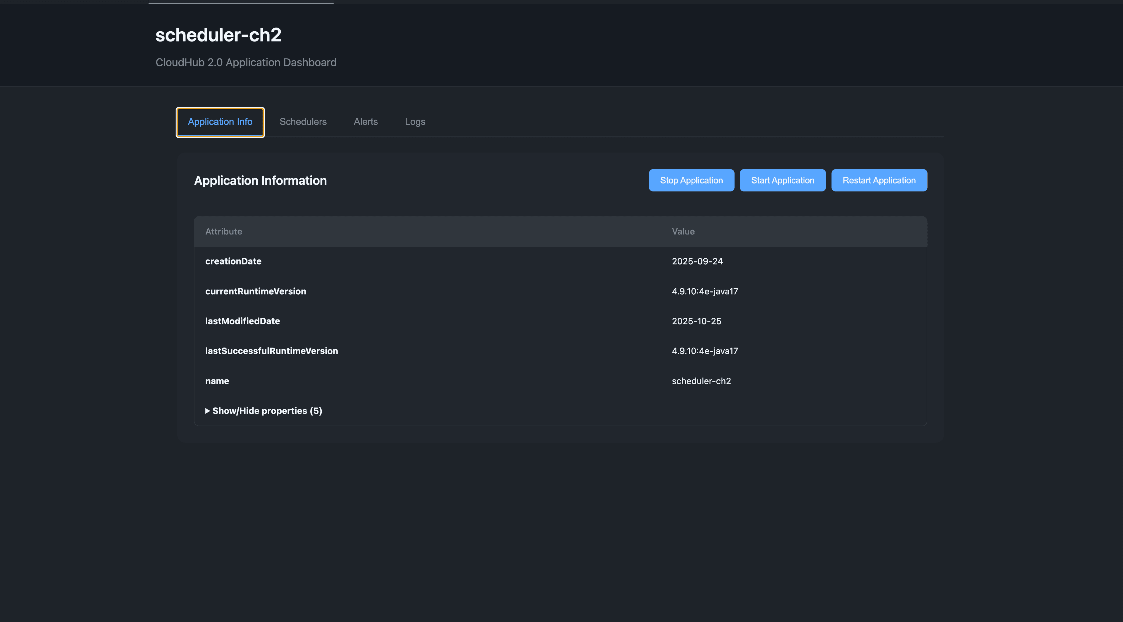 Anypoint Monitor Screenshot 2